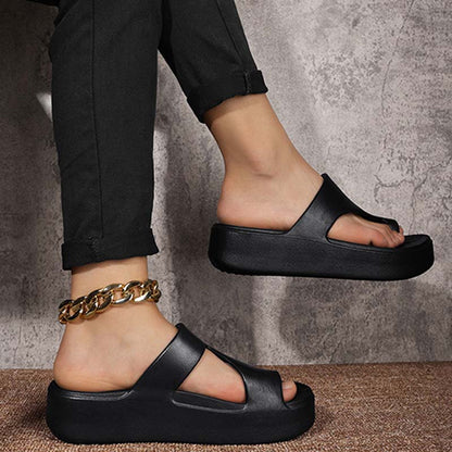 📢📢Limited Spring Edition⏰💡Designed in the USA💡Trendy Toe-Loop Platform Sandals – Lightweight & All-Match for Daily Wear