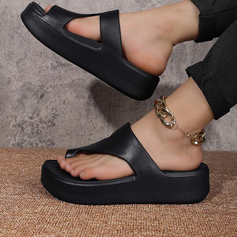 📢📢Limited Spring Edition⏰💡Designed in the USA💡Trendy Toe-Loop Platform Sandals – Lightweight & All-Match for Daily Wear