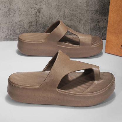 📢📢Limited Spring Edition⏰💡Designed in the USA💡Trendy Toe-Loop Platform Sandals – Lightweight & All-Match for Daily Wear