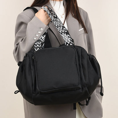 👜 50% OFF NOW! 💼 Large Capacity Fashion Versatile Shoulder Bag – Spacious Design, Durable Nylon & Adjustable Strap ✨