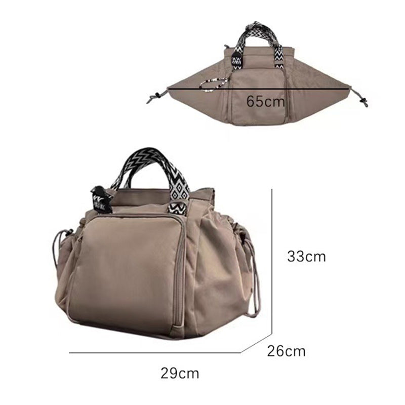 👜 50% OFF NOW! 💼 Large Capacity Fashion Versatile Shoulder Bag – Spacious Design, Durable Nylon & Adjustable Strap ✨