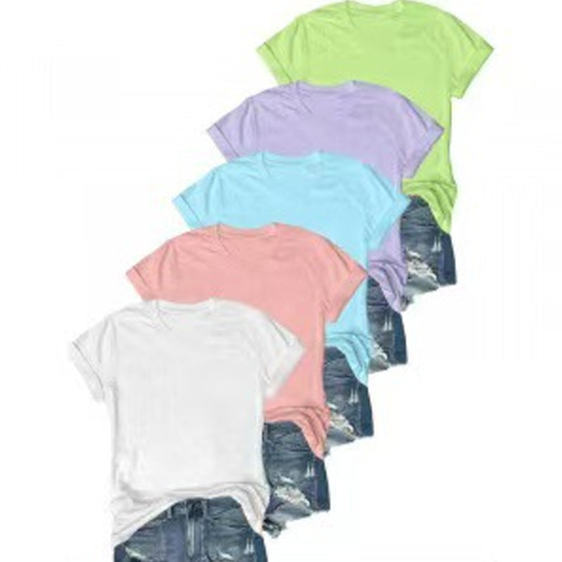 👕⏰ 57% OFF LIMITED TIME! 5-Pack Solid Color Cotton T-Shirts – Premium Basics, Comfort Fit & Wardrobe Essentials 🧺