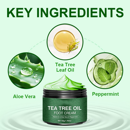 🥳2026 HOT SALE🥳💞50K+ SOLD!✨ 💝Soothing Aloe Vera & Tea Tree Foot Moisturizer