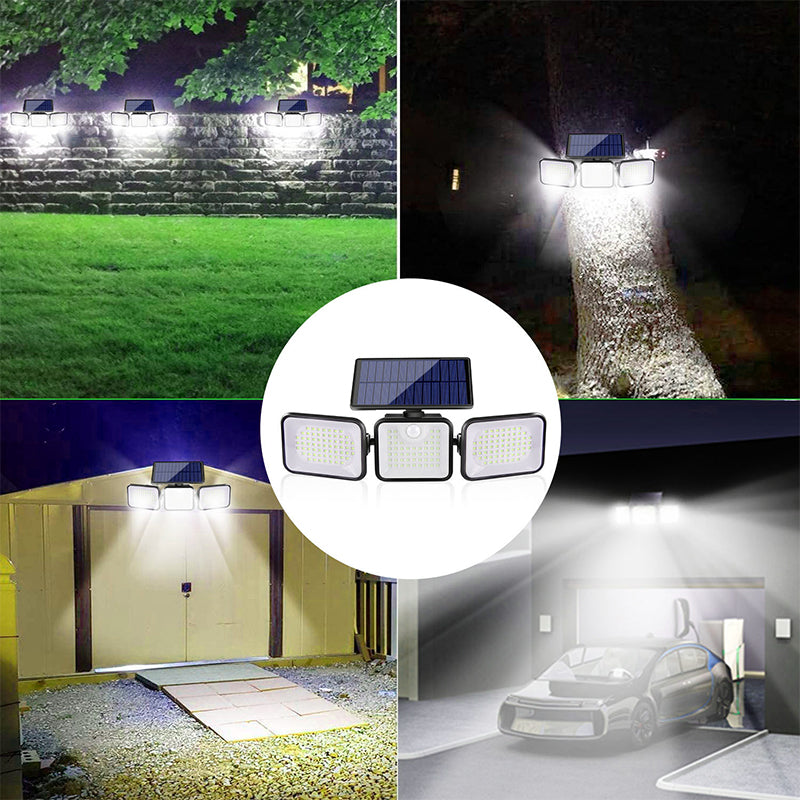 🔆 50% OFF NOW! 💡 3-Head Solar Security Light with Motion Sensor – Adjustable Heads, Ultra-Bright LEDs & All-Weather Durability ✨