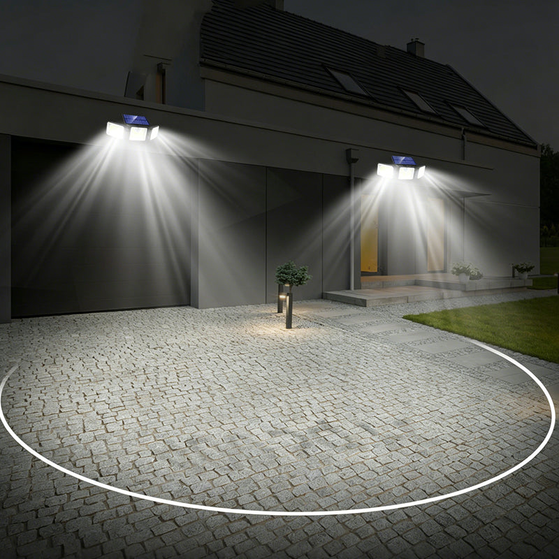 🔆 50% OFF NOW! 💡 3-Head Solar Security Light with Motion Sensor – Adjustable Heads, Ultra-Bright LEDs & All-Weather Durability ✨