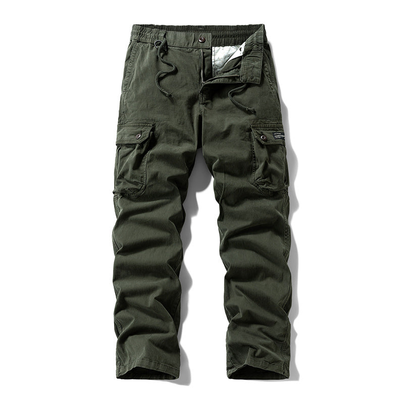 👖 50% OFF NOW! 🛠️ Men's Cotton Cargo Tactical Pants – Multi-Pocket, Reinforced Construction & Adjustable Waist 🔧