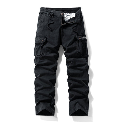👖 50% OFF NOW! 🛠️ Men's Cotton Cargo Tactical Pants – Multi-Pocket, Reinforced Construction & Adjustable Waist 🔧