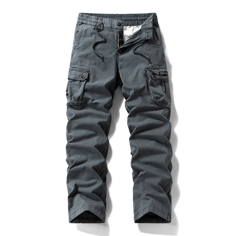 👖 50% OFF NOW! 🛠️ Men's Cotton Cargo Tactical Pants – Multi-Pocket, Reinforced Construction & Adjustable Waist 🔧