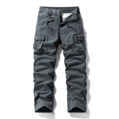 👖 50% OFF NOW! 🛠️ Men's Cotton Cargo Tactical Pants – Multi-Pocket, Reinforced Construction & Adjustable Waist 🔧