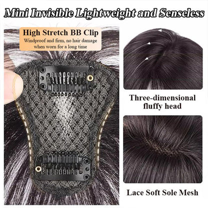 📢📢50% OFF !! ⏰Seamless Clip-on French Bangs Wig