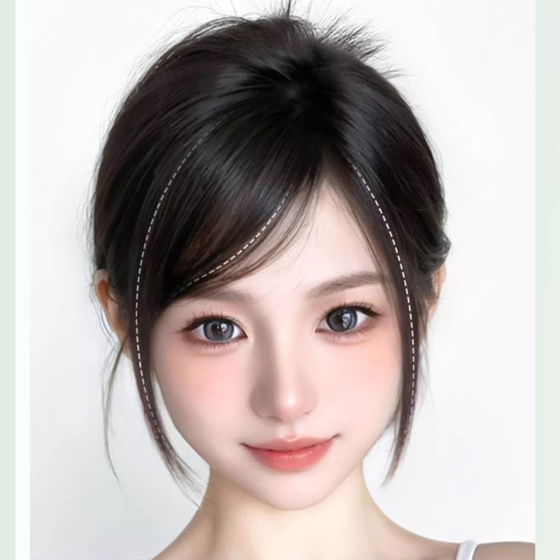 📢📢50% OFF !! ⏰Seamless Clip-on French Bangs Wig