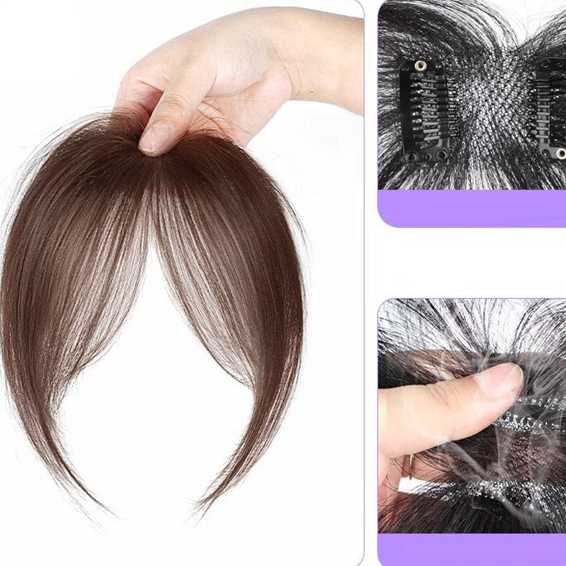 📢📢50% OFF !! ⏰Seamless Clip-on French Bangs Wig