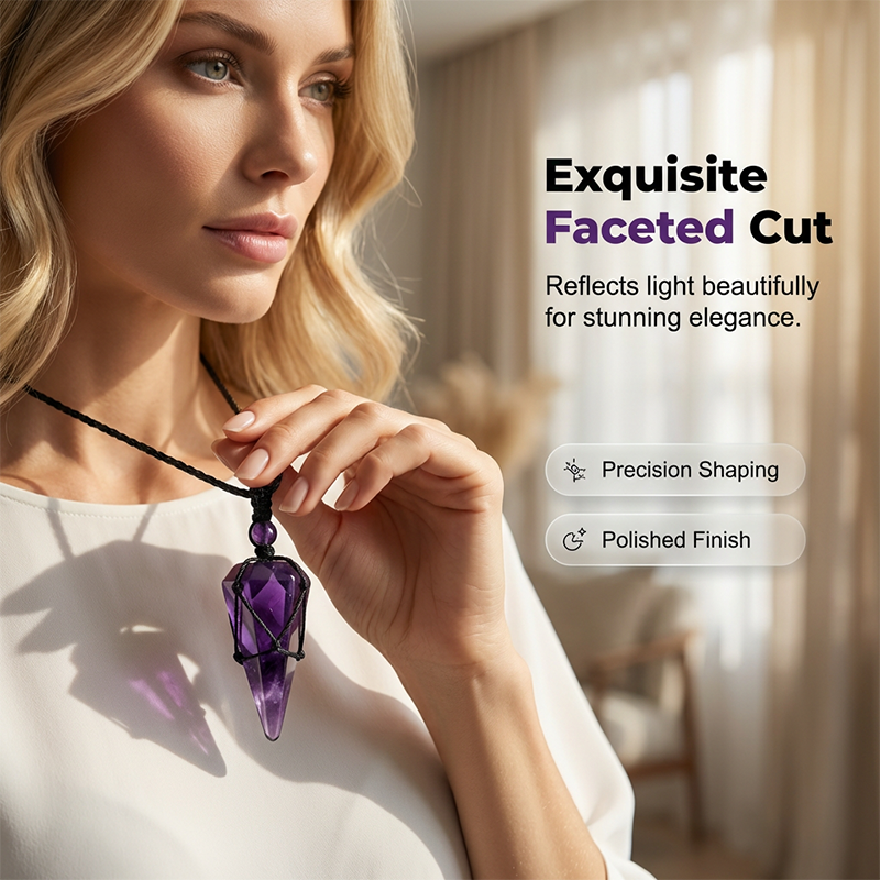 💎 50% OFF NOW! 🔮 Conical Pendant for Men & Women – Minimalist Design, Hypoallergenic Metal & Perfect for Daily Wear or Gifting ✨