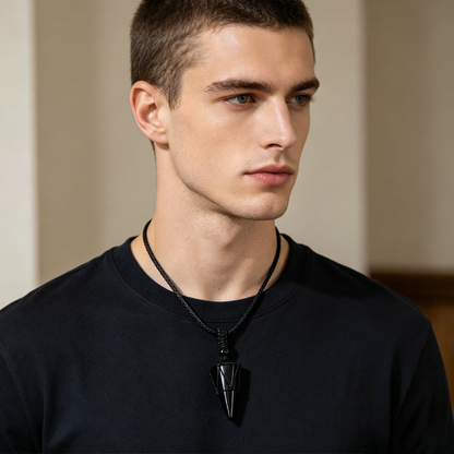 💎 50% OFF NOW! 🔮 Conical Pendant for Men & Women – Minimalist Design, Hypoallergenic Metal & Perfect for Daily Wear or Gifting ✨