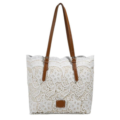 🌸 LIMITED-TIME 50% OFF! 👛 Vintage Lace Shoulder Bag – Elegant, Spacious, Adjustable Strap 💼