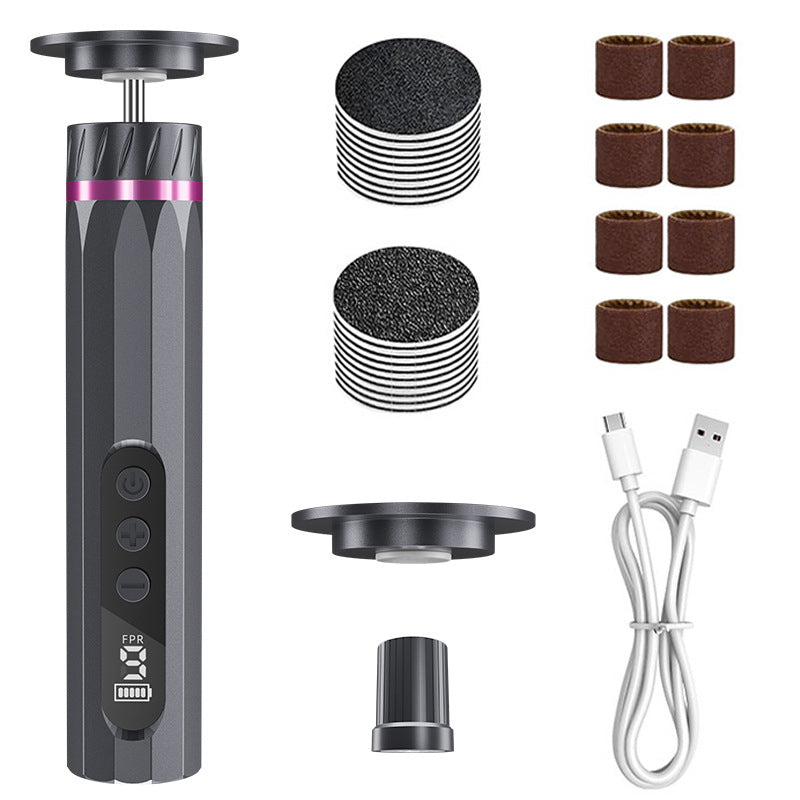 🦶 LIMITED-TIME 50% OFF! ⚡ Rechargeable Electric Foot File – 9 Speeds, LCD Display, USB-C Charge ✨