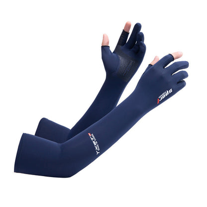 📢📢40% OFF !! ⏰Cycling Sun Protection Ice Silk Arm Sleeves