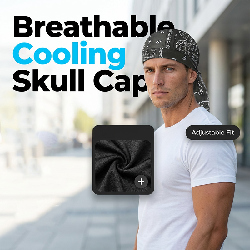 🧢 Buy 1, get 2 free! 💨 Unisex Breathable Beanie – Adjustable Straps & Moisture-Wicking ✨