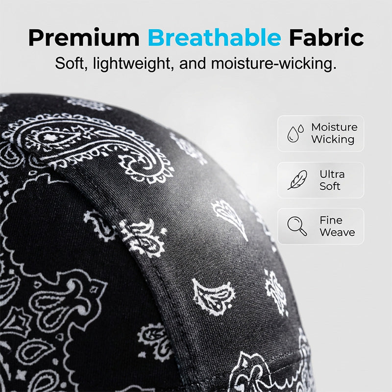 🧢 Buy 1, get 2 free! 💨 Unisex Breathable Beanie – Adjustable Straps & Moisture-Wicking ✨