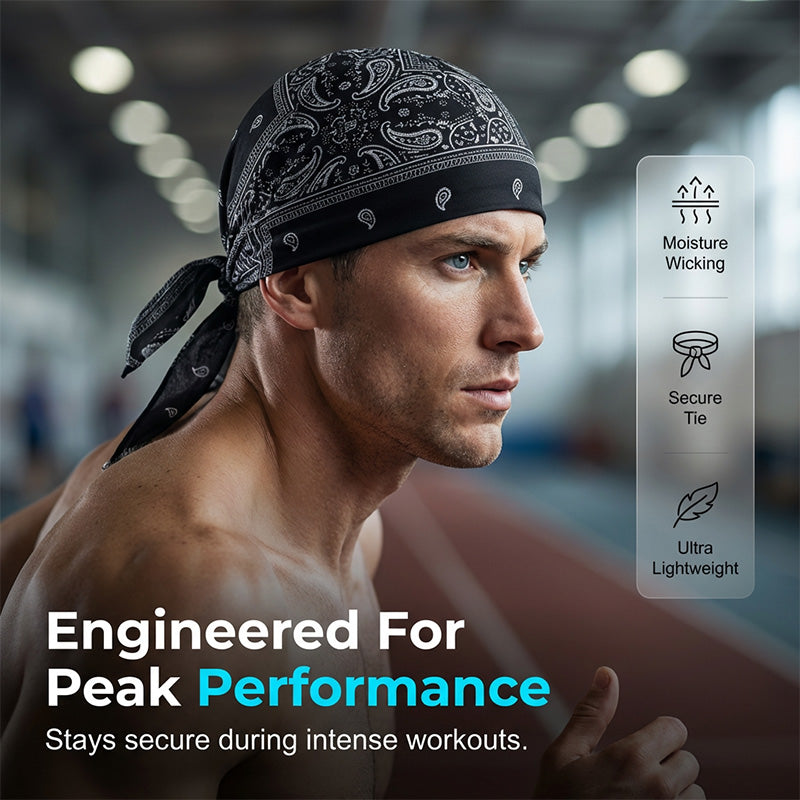 🧢 Buy 1, get 2 free! 💨 Unisex Breathable Beanie – Adjustable Straps & Moisture-Wicking ✨