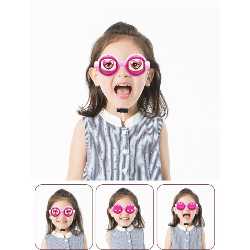 🔥Buy 1 Get 1 Free！！🔥Kids Pull-String Blinking Crazy Glasses
