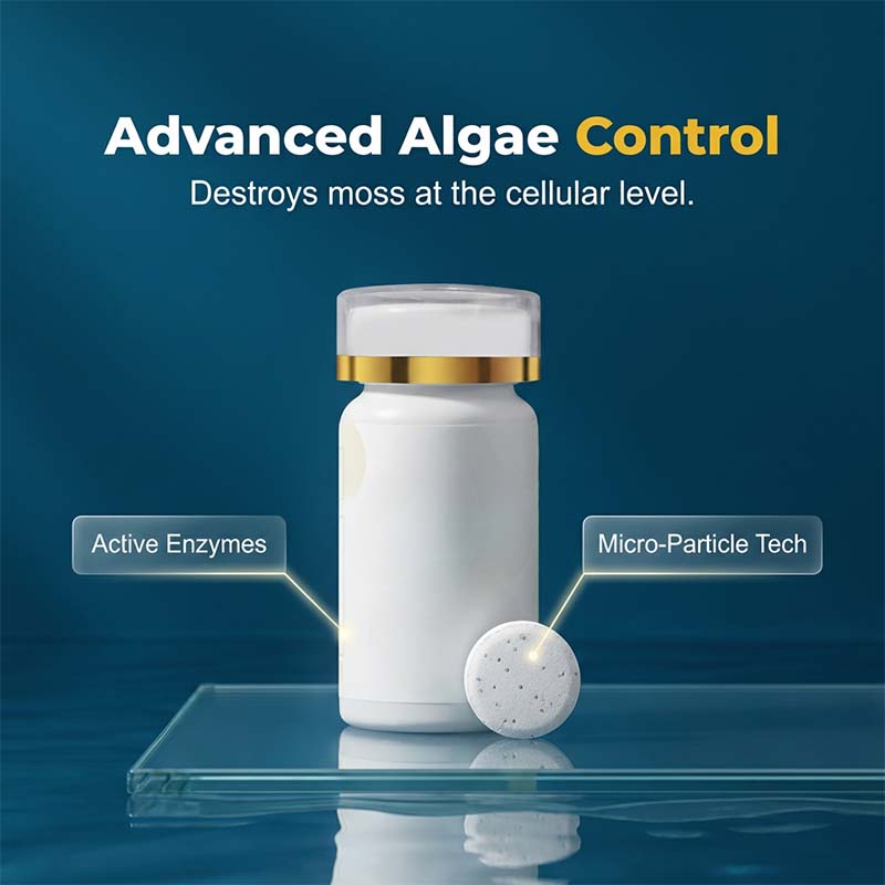 🥳2026 HOT SALE🥳💞50K+ SOLD!🐠💧 50% OFF! Algae Control Tablets – Stops blooms at cellular level. Easy drop‑in. Keep your tank crystal clear. 🐟✅
