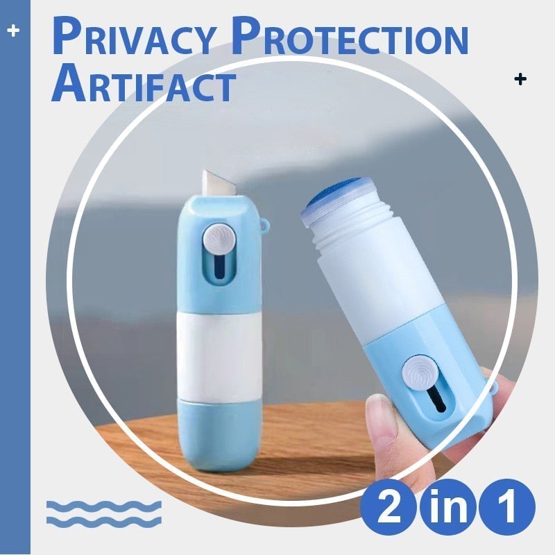 🔪 BUY 1 GET 1 FREE! ✨ Thermal Paper Correction Fluid with Unboxing Knife – 2-in-1 ✨