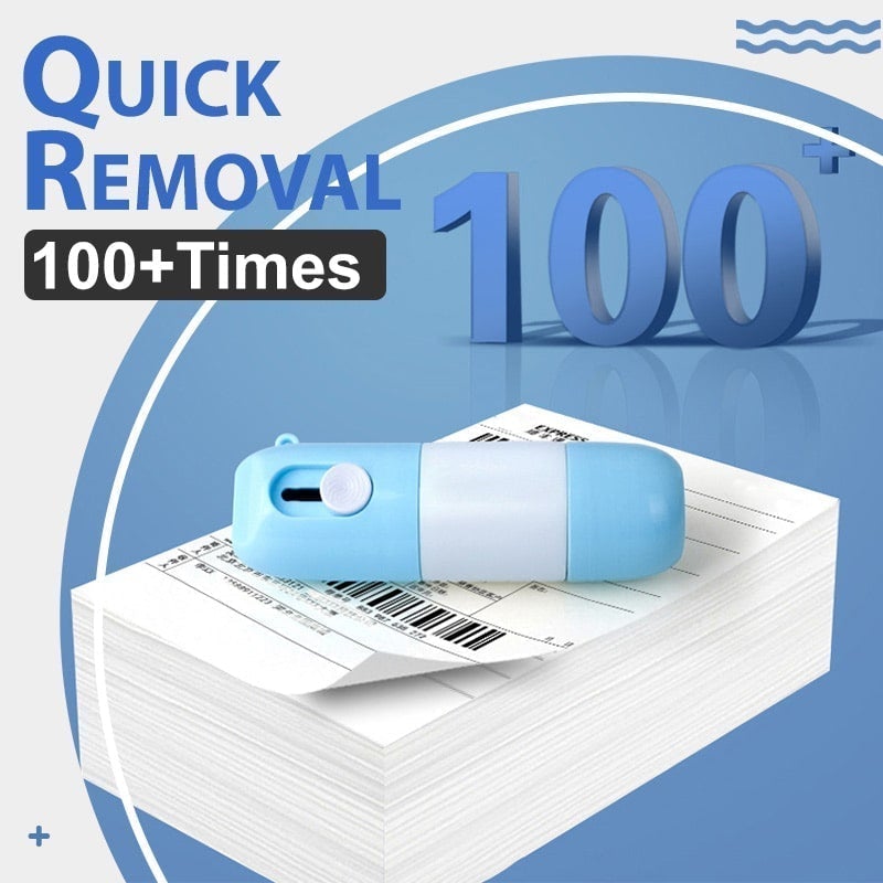 🎉 2026 Sale — Over 26800 Sold! 📢2-in-1 Thermal Paper Privacy Correction Fluid with Box Cutter｜Information Blotting Security Tool ✨