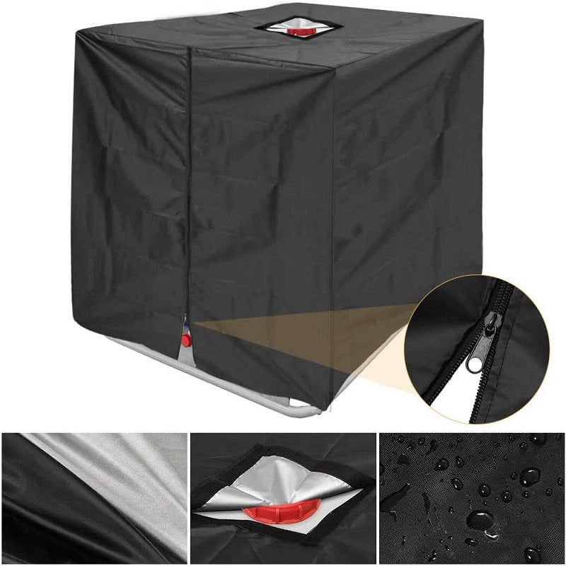 🎉 2026 Sale — Over 14,000 Sold! 🛡️ Waterproof Outdoor IBC Tote Cover – Heavy-Duty 210D Oxford Fabric ☀️