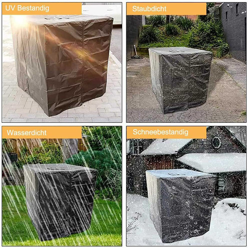 🎉 2026 Sale — Over 14,000 Sold! 🛡️ Waterproof Outdoor IBC Tote Cover – Heavy-Duty 210D Oxford Fabric ☀️