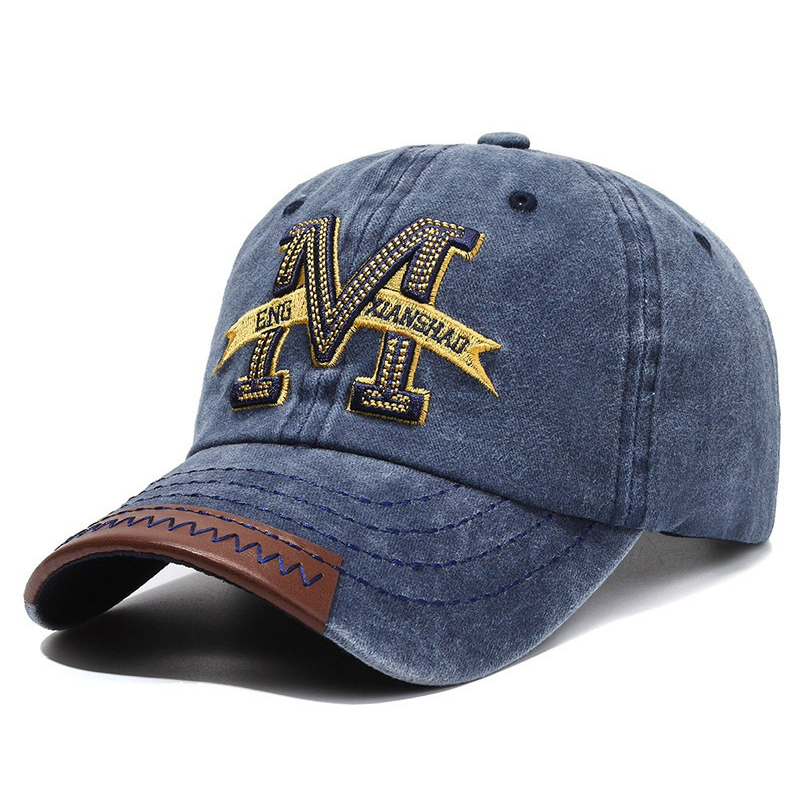 🧢 LIMITED-TIME 50% OFF! ✨ Washed Denim Baseball Cap – Stylish, Embroidered, Adjustable ✨