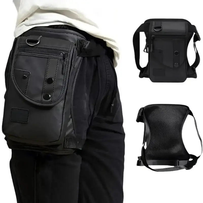 🎒 50% OFF NOW!🏍️ Oxford Fabric Utility Bag – 3-in-1, Water-Resistant & Multi-Pocket – Durable Leg & Crossbody Bag 🌧️