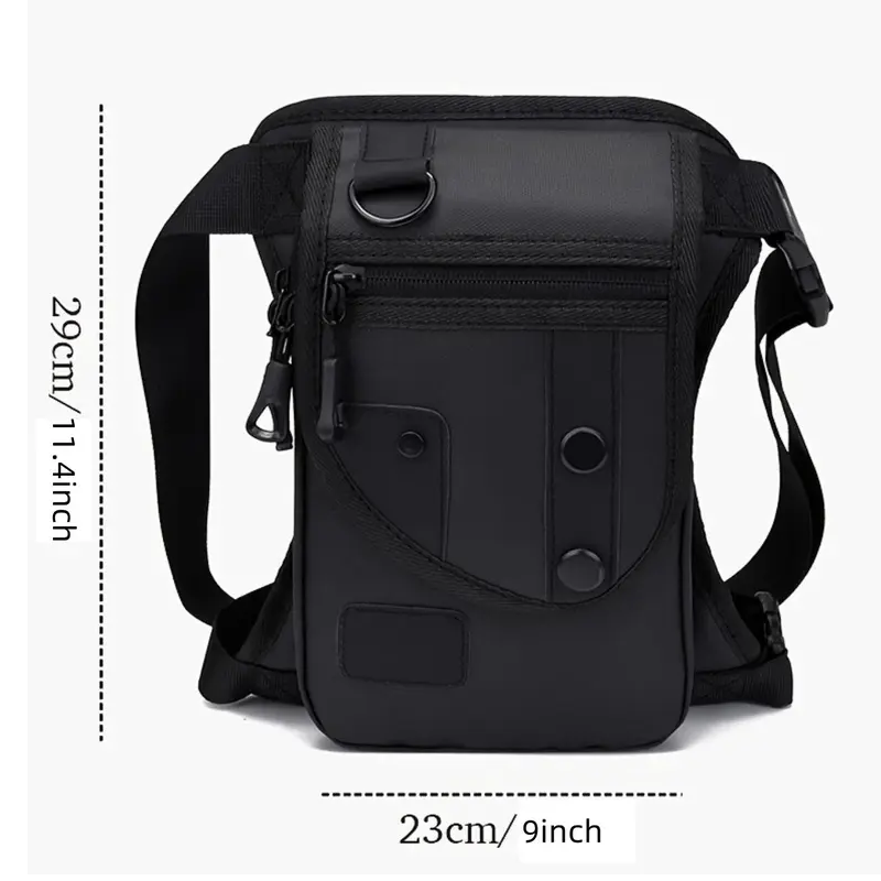 🎒 50% OFF NOW!🏍️ Oxford Fabric Utility Bag – 3-in-1, Water-Resistant & Multi-Pocket – Durable Leg & Crossbody Bag 🌧️