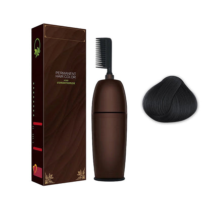 💇 LIMITED-TIME 50% OFF! 💥 Natural Plant-Derived Gentle Hair Color – Gray Coverage, Long-Lasting, Easy Apply ✨