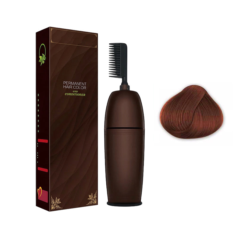 💇 LIMITED-TIME 50% OFF! 💥 Natural Plant-Derived Gentle Hair Color – Gray Coverage, Long-Lasting, Easy Apply ✨