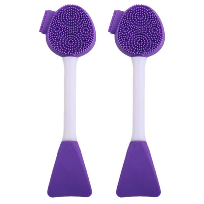 📢📢30% OFF !! ⏰Dual-Ended Silicone Face Mask Applicator Brush