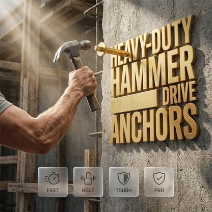 Hammer Drive Pin Anchor for Concrete & Brick