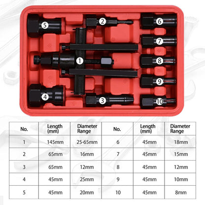 10 PCS Motorcycle Bearing Puller Tool Kit