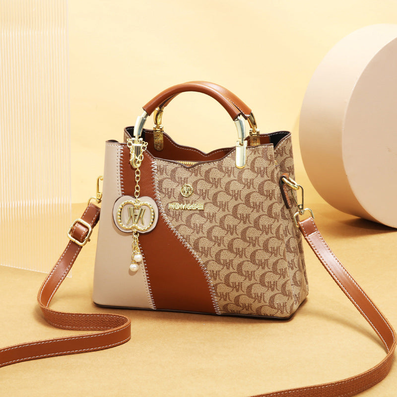 Stylish Printed Bucket Bag