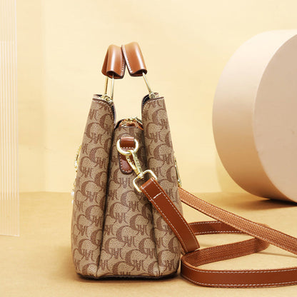 Stylish Printed Bucket Bag