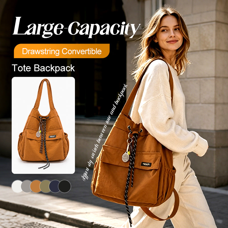 👝 LIMITED-TIME 50% OFF! 🎒 Large Convertible Tote Backpack – Spacious, Water-Resistant, Multi-Pocket 🚀