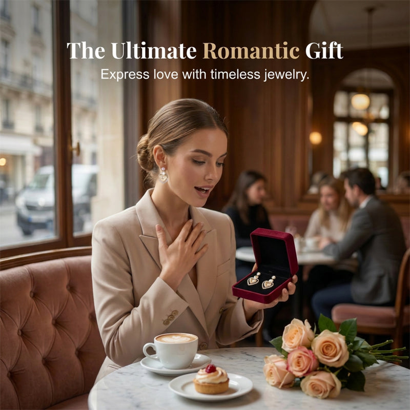 💎 LIMITED-TIME BUY 1 GET 1 FREE! ✨ Women’s Sparkling Double Heart Drop Earrings – Dazzling, Lightweight, Romantic ❤️