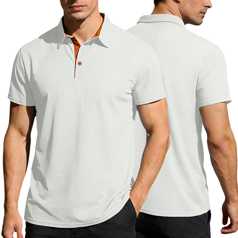 📢📢40% OFF !! ⏰Men's Casual Short Sleeve Collared Shirt