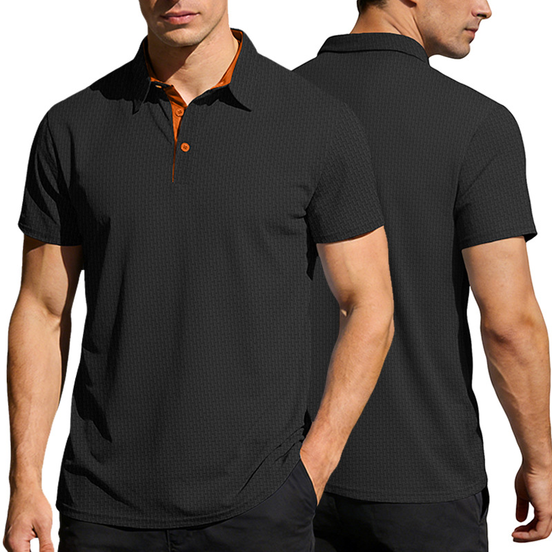 📢📢40% OFF !! ⏰Men's Casual Short Sleeve Collared Shirt