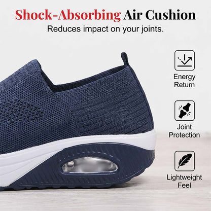 👟 LIMITED-TIME 50% OFF! ✨ Air Cushion Slip-On Walking Shoes – Breathable, Shock-Absorbing, All-Day Comfort 🌿