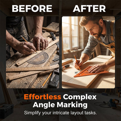 📐 LIMITED-TIME 53% OFF! ✨ Precision Woodworking Triangle Square – Alloy, Adjustable, Anti-Rust 🛠️