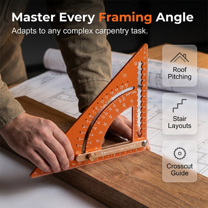 📐 LIMITED-TIME 53% OFF! ✨ Precision Woodworking Triangle Square – Alloy, Adjustable, Anti-Rust 🛠️