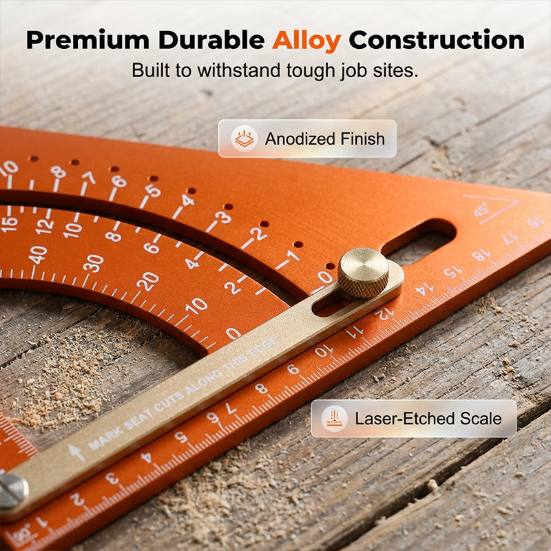 📐 LIMITED-TIME 53% OFF! ✨ Precision Woodworking Triangle Square – Alloy, Adjustable, Anti-Rust 🛠️