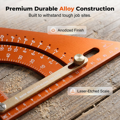 📐 LIMITED-TIME 53% OFF! ✨ Precision Woodworking Triangle Square – Alloy, Adjustable, Anti-Rust 🛠️