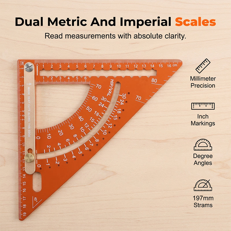 📐 LIMITED-TIME 53% OFF! ✨ Precision Woodworking Triangle Square – Alloy, Adjustable, Anti-Rust 🛠️